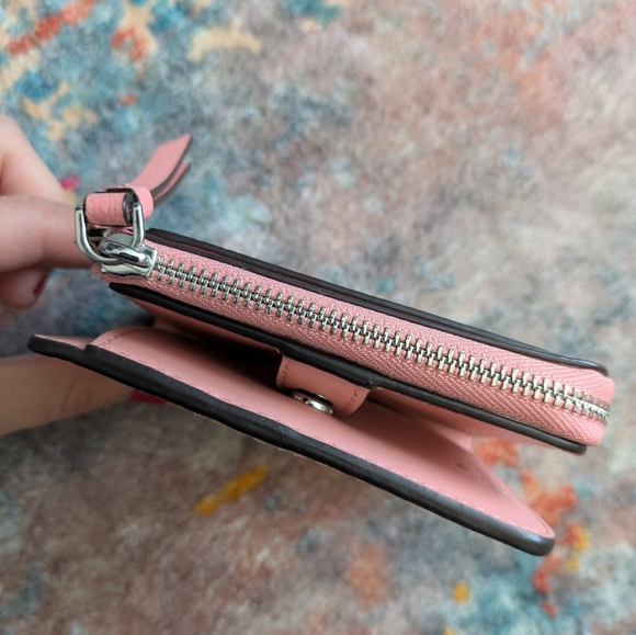 Kate Spade New York Patterson Drive Small L-Zip Bifold Wallet (SunsetDaze) M293 - Picture 11 of 16